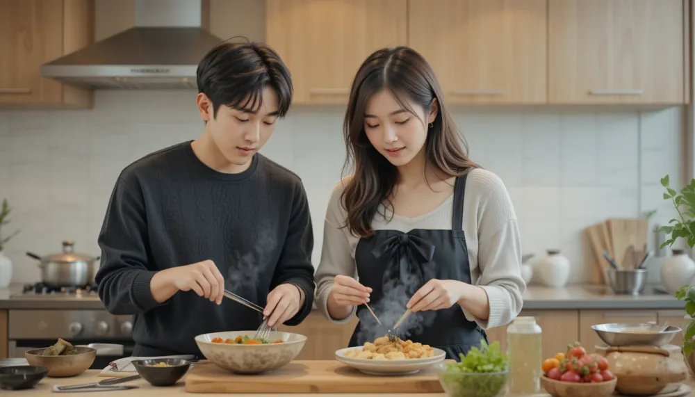 스페르미딘 효능을 고려한 식단 재료 사진