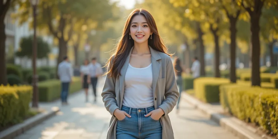 단식 완료 후 활력 넘치는 일상을 즐기는 여성의 모습