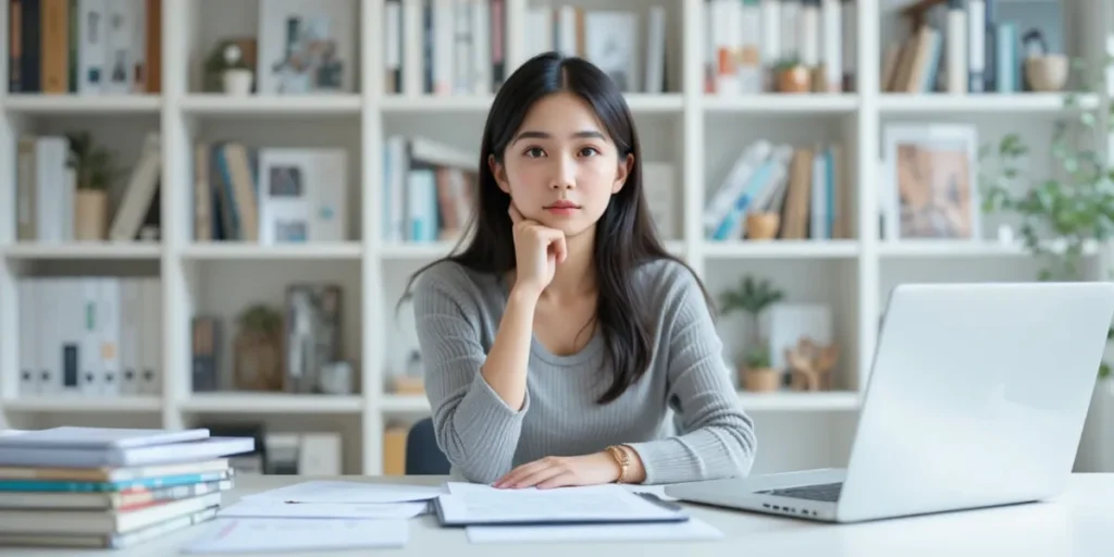 국가건강검진 미수검 시 불이익 내용 검토하는 장면