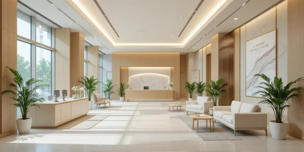 건강보험공단 검진 조회 후 방문한 센터 모습