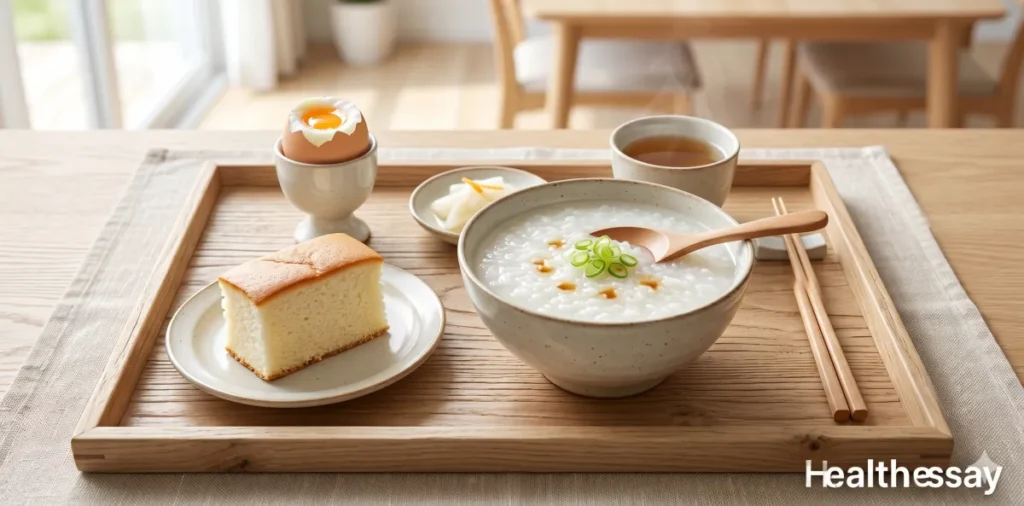 대장내시경 가루약 복용법 시너지를 위한 흰죽 식단 모습